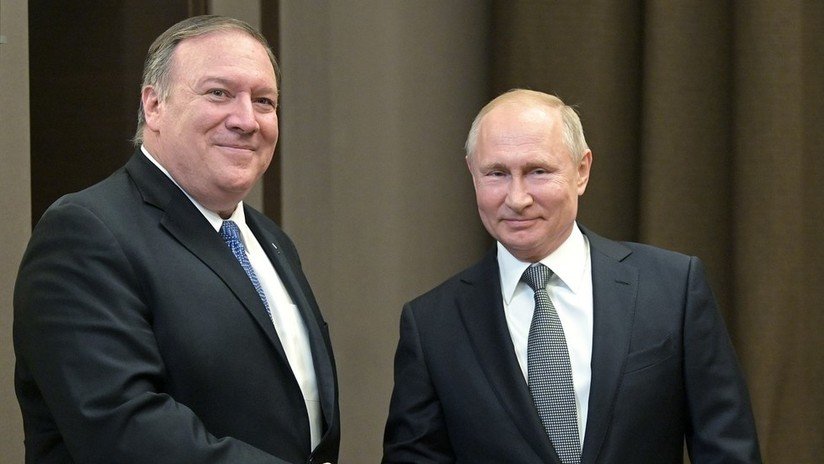 Putin a Pompeo: Rusia está dispuesta a restablecer plenamente las relaciones con EE.UU.