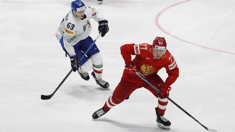 La selección de hockey de Rusia gana a Italia por 10:0, la victoria más abultada de su historia