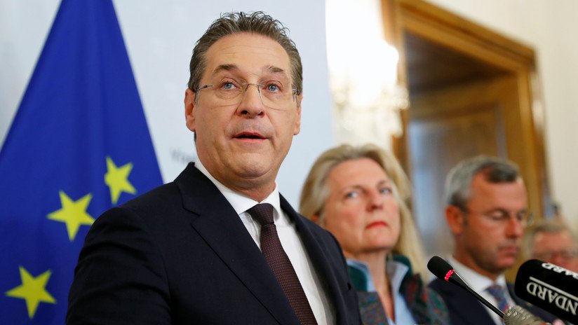 El vicecanciller de Austria anuncia su dimisión