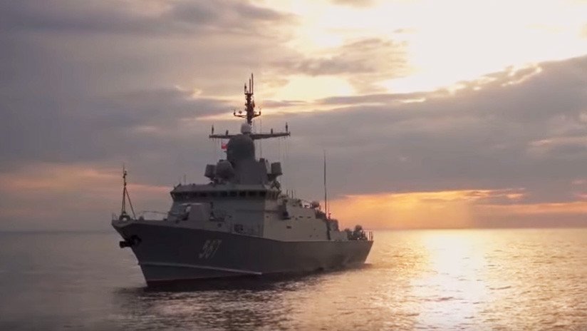 VIDEO: Rusia muestra el poderío de su flota del Báltico 