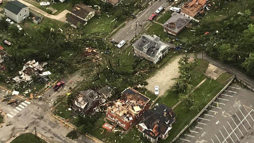 VIDEO: Consecuencias del fuerte tornado en Misuri