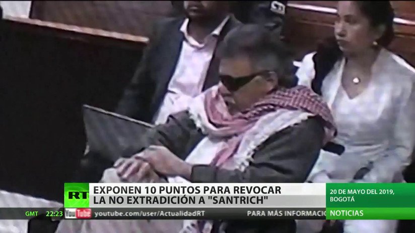 La Fiscalía colombiana expone razones para revocar la no extradición al exlíder de las FARC Santrich