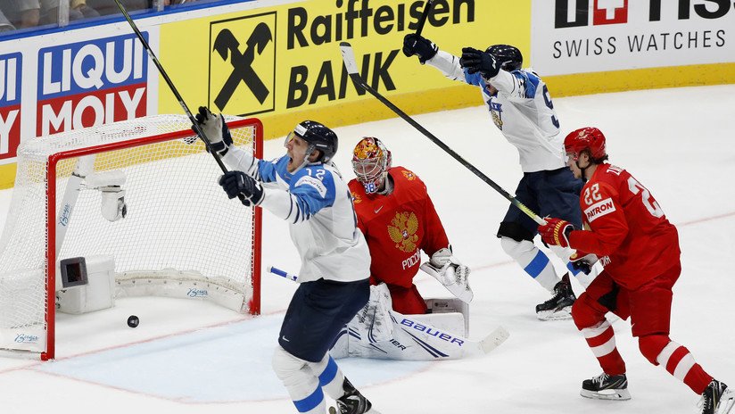 Rusia pierde ante Finlandia en la semifinal del Mundial de Hockey