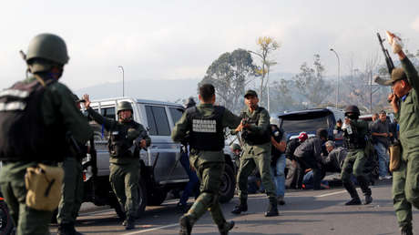 Caracas: Al menos 8 militares resultaron heridos en las protestas