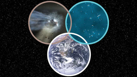 Nuevas pistas: la NASA halla en un cometa agua "similar a la de un océano"