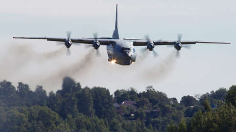 España afirma que interceptó un avión ruso An-12 en la región del Báltico