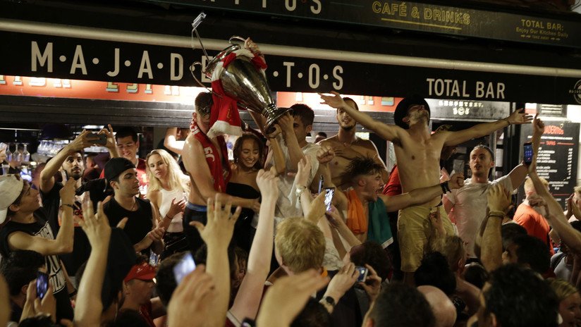 VIDEO: Hinchas del Liverpool celebran el título de la Liga de Campeones en Madrid
