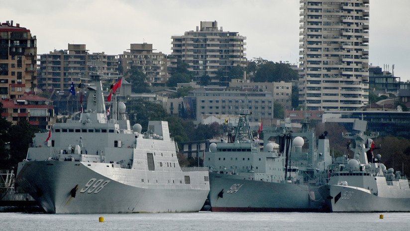 Tres buques de guerra chinos hacen una visita 'sorpresa' a Australia e inquietan a sus habitantes