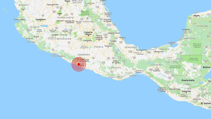 Se registra un sismo de magnitud 4,9 cerca de Acapulco