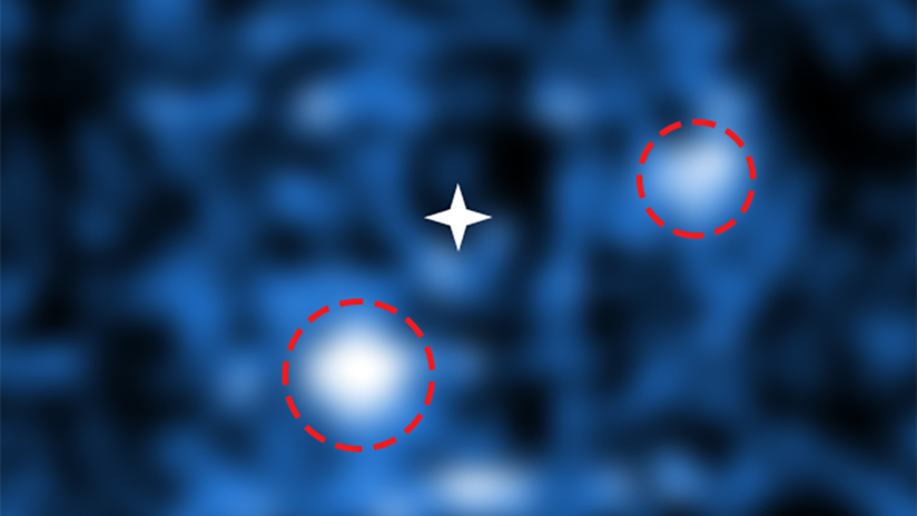 FOTO: Captan por primera vez dos exoplanetas que se forman alrededor de una joven estrella