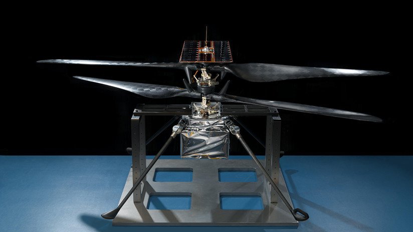VIDEO: El primer helicóptero marciano de la NASA está casi listo para volar en el planeta rojo