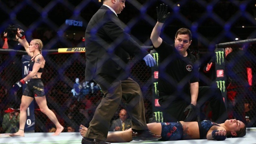 VIDEO: Campeona de la UFC retiene su título con un devastador y "aterrador" nocaut