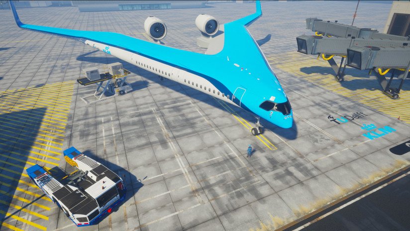 Asientos en las alas: ¿podría el Flying-V convertirse en el avión del futuro?