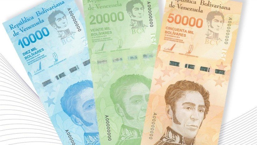 Venezuela incorpora tres nuevos billetes a su cono monetario