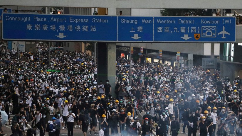 Páginas porno dejaron de funcionar en Hong Kong el día de las protestas para animar a los usuarios a salir a las calles
