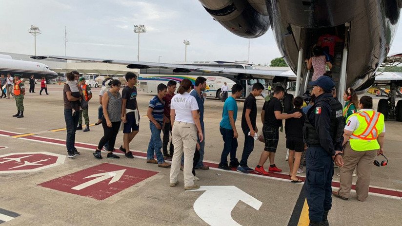 México deporta a 105 migrantes hondureños tras lograr un acuerdo con EE.UU.