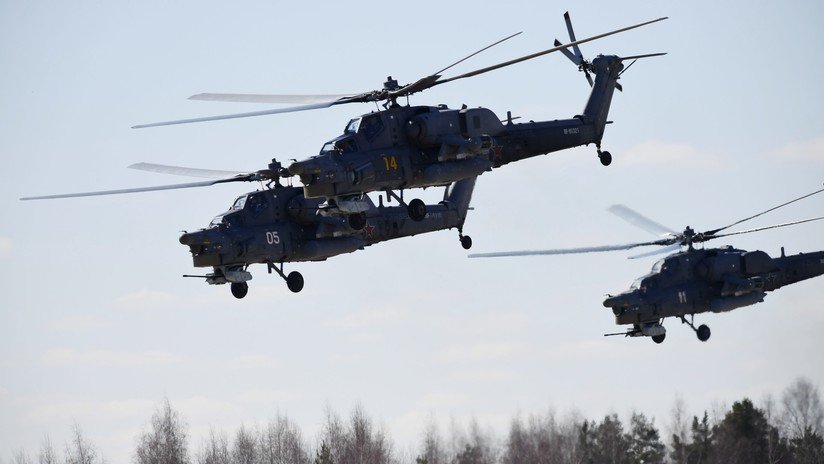 Rusia termina sus pruebas del avanzado helicóptero de ataque 'Supercazador nocturno' en Siria