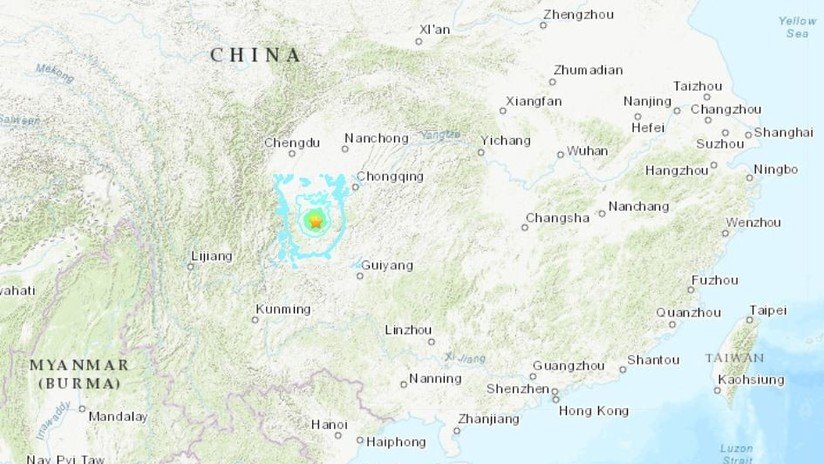 Un terremoto de magnitud 6,0 sacude la provincia china de Sichuan 