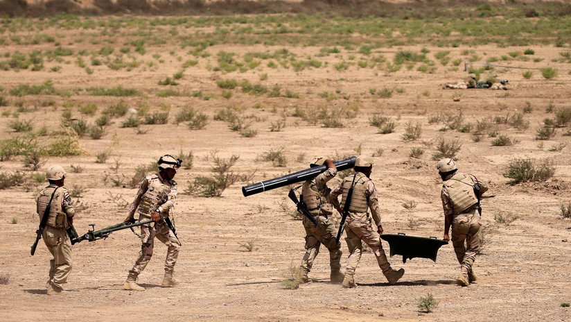 Un ataque con mortero contra una base militar con tropas estadounidenses cerca de Bagdad
