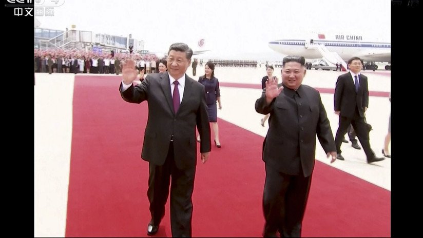 FOTOS, VIDEO: Arranca la cumbre entre Xi Jinping y Kim Jong-un, en el marco de la histórica visita del presidente chino a Pionyang