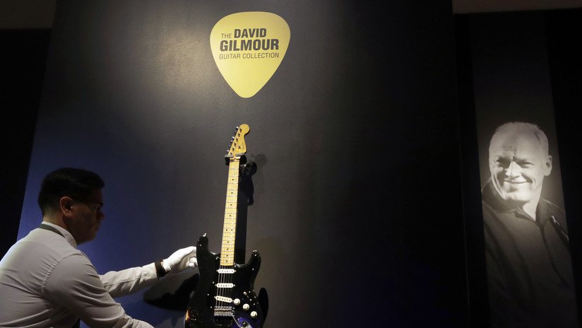 David Gilmour subasta sus guitarras y recauda 21 millones de dólares para combatir el cambio climático