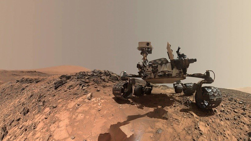 El Curiosity halla signos de microorganismos vivos en la atmósfera de Marte