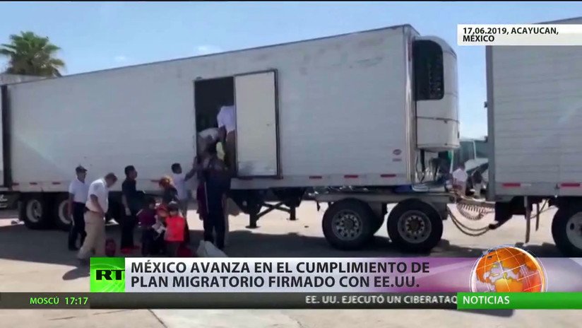 México avanza en el cumplimiento del plan migratorio firmado con EE.UU.