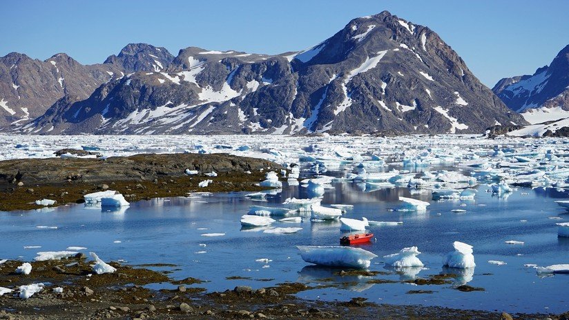 Hallan más de 50 lagos desconocidos bajo la capa de hielo de Groenlandia
