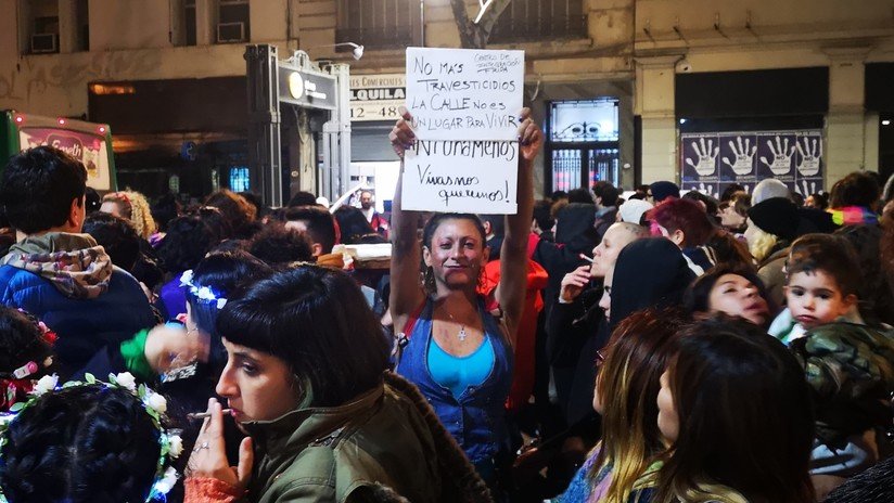 La cuarta marcha contra los travesticidios en Argentina llenó las calles de política (FOTOS)