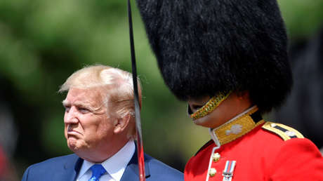 Trump apaga CNN en Reino Unido: "Todo negativo y tantas noticias falsas"
