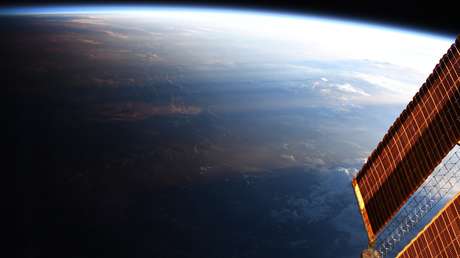 FOTO: Impresionante vista de Venus al amanecer desde la Estación Espacial Internacional