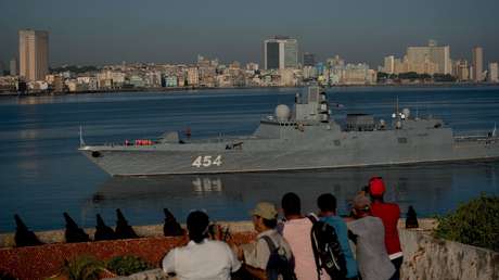 FOTOS: Buques de guerra rusos llegan a La Habana en medio de las tensiones entre Cuba y EE.UU.