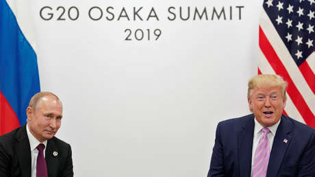 Trump describe a Putin como un "hombre extraordinario" y dice que mantuvieron un encuentro "excelente"