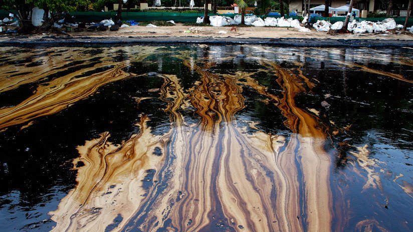 China inventa un nuevo material para limpiar derrames de petróleo