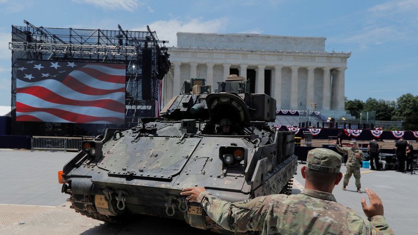Trump prepara un polémico espectáculo por el Día de la Independencia ...