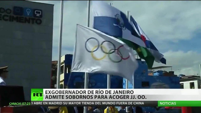 Exgobernador de Río de Janeiro admite sobornos para acoger los Juegos Olímpicos