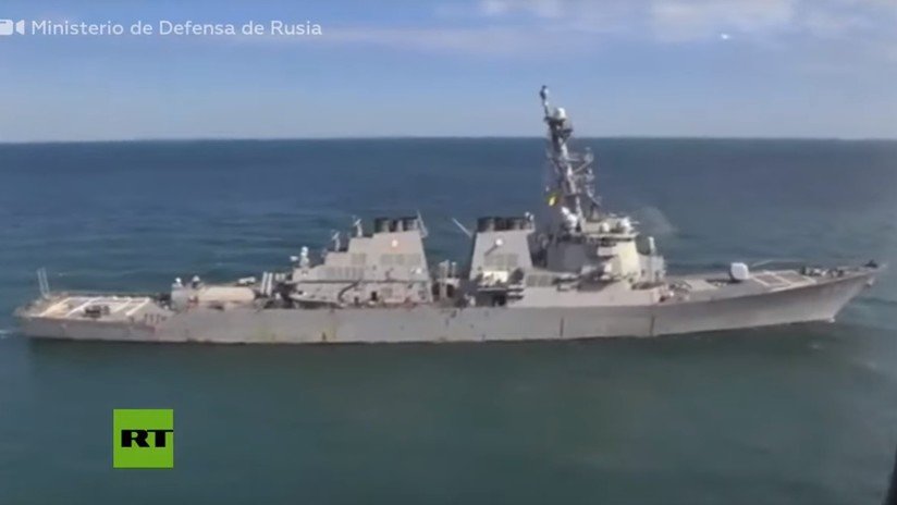 VIDEO: La Armada rusa vigila las actividades de las fuerzas navales de la OTAN en el mar Negro