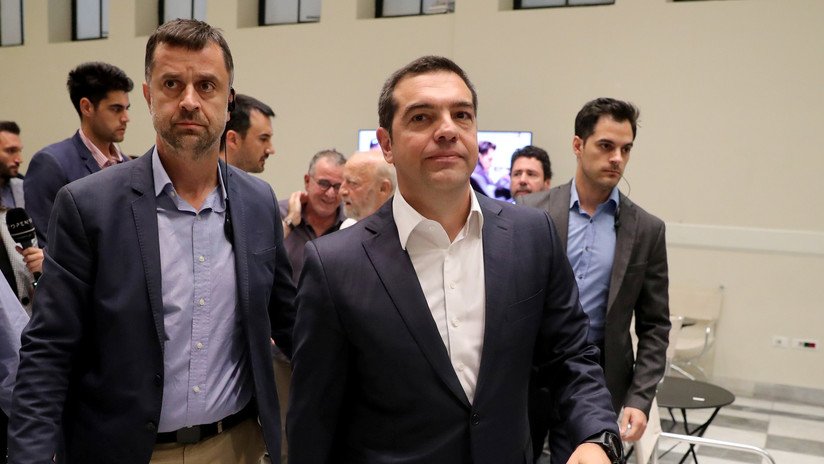 Tsipras reconoce su derrota en las elecciones parlamentarias en Grecia ante el partido conservador Nueva Democracia