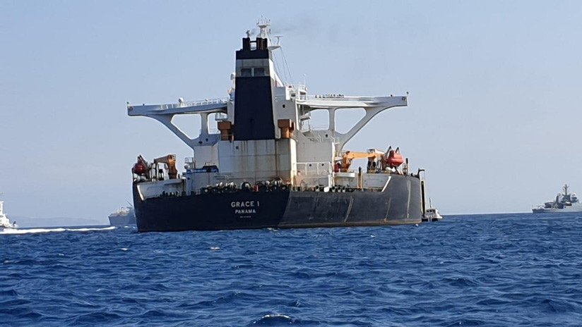 La Policía de Gibraltar detiene al capitán del buque cisterna iraní 