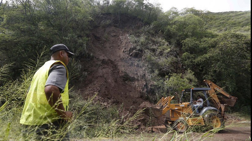 Mueren siete miembros de una misma familia por un deslizamiento de tierra en México