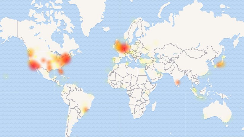 Twitter registra caídas en varias partes del mundo