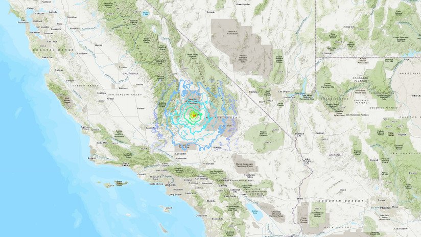 EE.UU.: Se registra nuevo sismo de magnitud 4,9 en California 