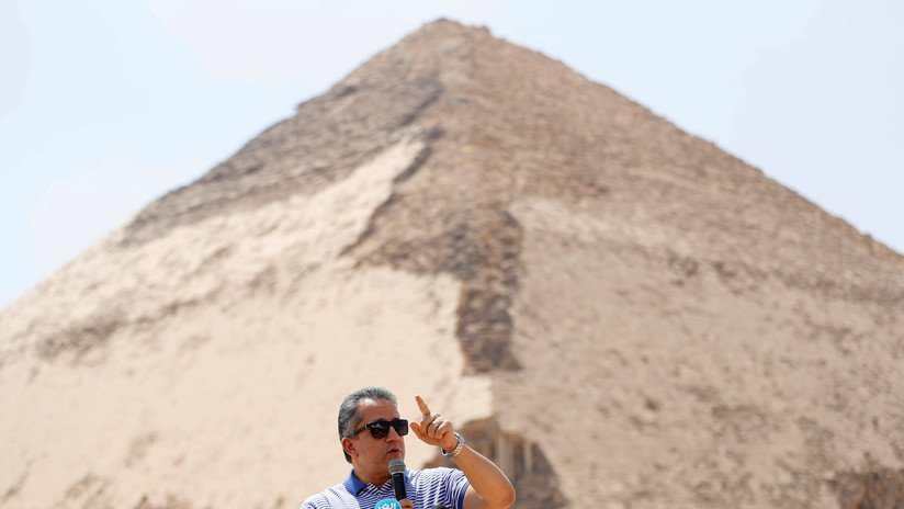 Egipto: Abren al público la famosa pirámide 'acodada' del faraón Seneferu, de 4.600 años de antigüedad