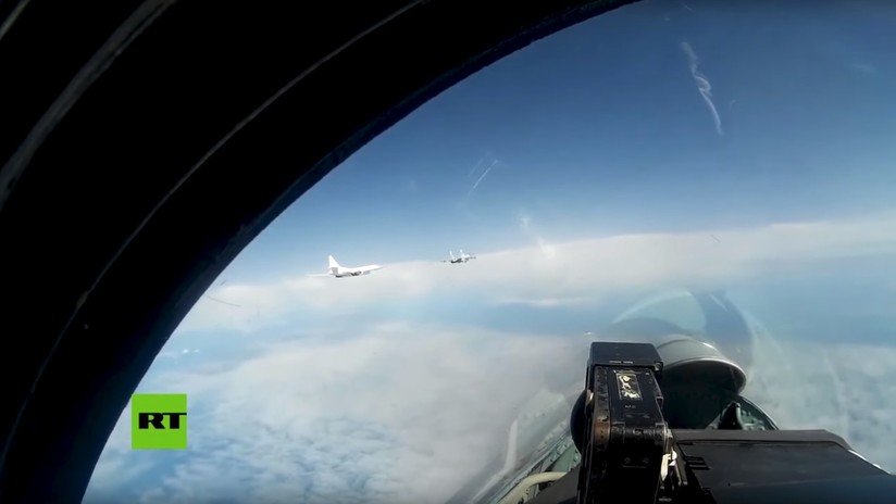 VIDEO: Bombarderos Tu-160 son escoltados por cazas daneses, finlandeses y suecos cerca de las fronteras de Rusia