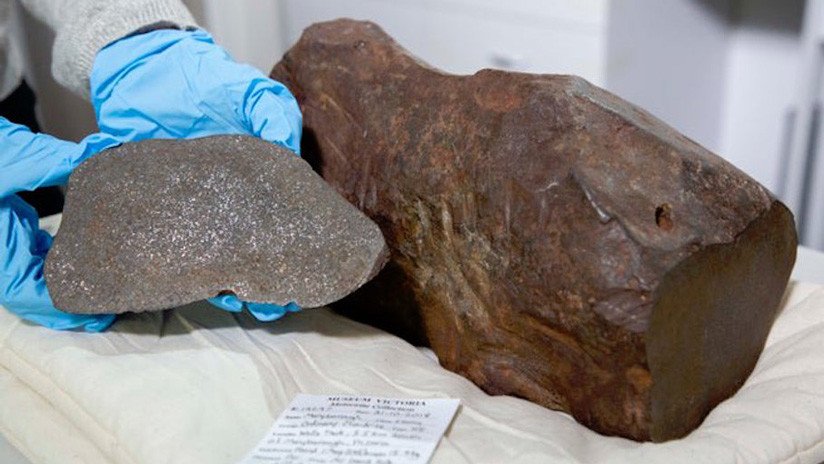 Guarda una roca durante años pensando que era oro y resulta que es un raro meteorito