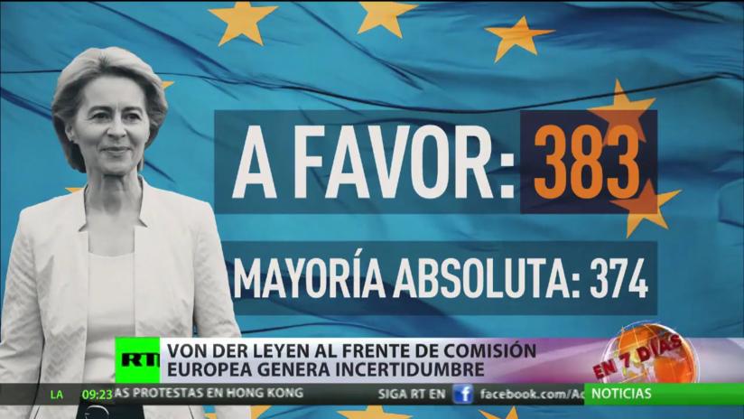 Von der Leyen al frente la Comisión Europea genera incertidumbre