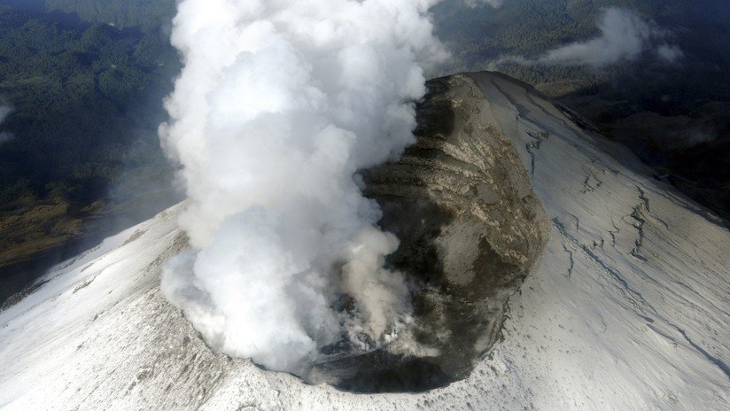 VIDEO: Así se ve el nuevo domo formado en el cráter del volcán Popocatépetl