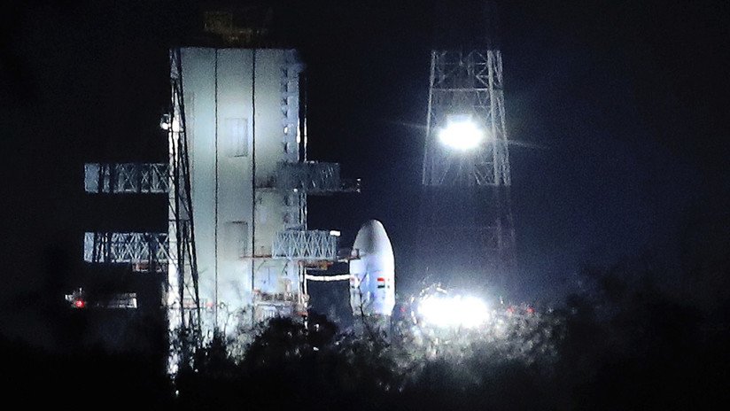 India lanza una misión al inexplorado polo sur de la Luna