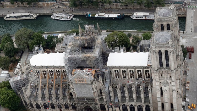 El otro 'infierno' que amenaza a Notre Dame: la cúpula de la catedral podría derrumbarse por la ola de calor