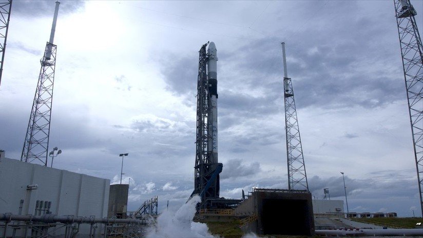 VIDEO: La misión SpaceX CRS-18 sale de la plataforma de lanzamiento hacia la EEI